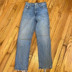 Agolde 90s pinch straight leg waist 25
